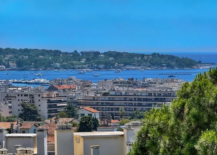 Attique Antibois - Piscine - Vue Mer - Parking - Wifi